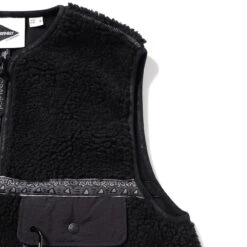 Gramicci X And Wander Womens JQ Tape Fleece Dress Black(Gramicci X And Wander Jq Tape Fleece Dress Black) -Best Clothing Store GramiccixAndWanderJQTapeFleeceDressBlack 4