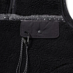 Gramicci X And Wander Womens JQ Tape Fleece Dress Black(Gramicci X And Wander Jq Tape Fleece Dress Black) -Best Clothing Store GramiccixAndWanderJQTapeFleeceDressBlack 5