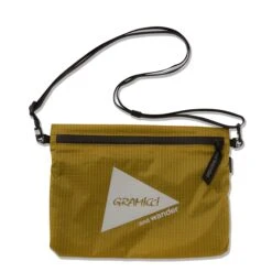 Gramicci X And Wander Nylon Sacoche Yellow(Gramicci X And Wander Nylon Sacoche Yellow)