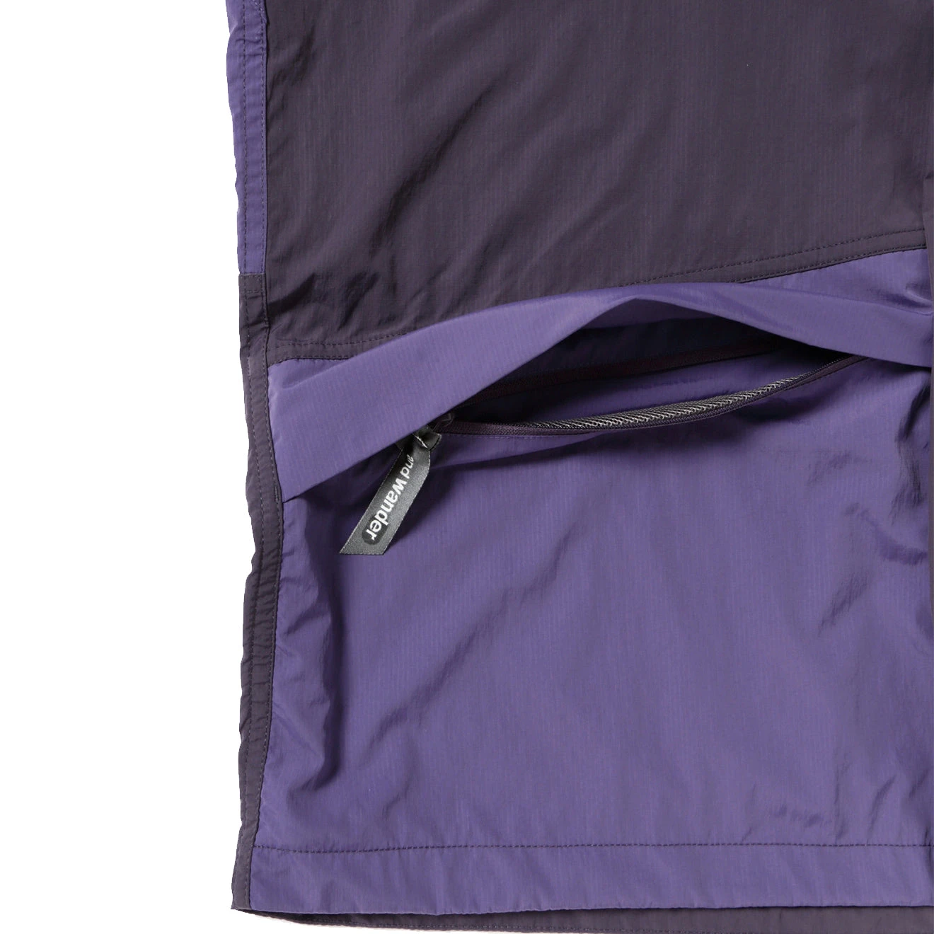 Gramicci X And Wander Women's Patchwork Wind Hoodie Multi Purple(Gramicci X And Wander Womens Patchwork Wind Hoodie Multi Purple) 14 Gramicci X And Wander Women's Patchwork Wind Hoodie Multi Purple(Gramicci X And Wander Womens Patchwork Wind Hoodie Multi Purple) - Image 12