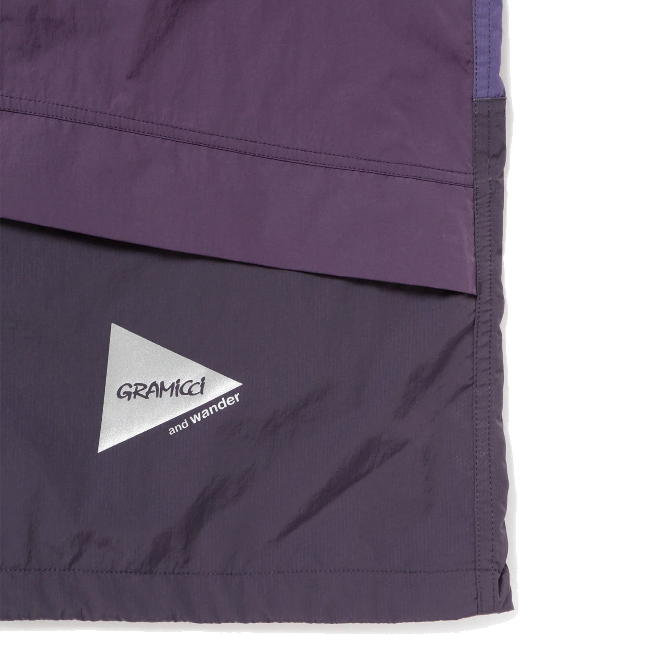 Gramicci X And Wander Women's Patchwork Wind Hoodie Multi Purple(Gramicci X And Wander Womens Patchwork Wind Hoodie Multi Purple) 8 Gramicci X And Wander Women's Patchwork Wind Hoodie Multi Purple(Gramicci X And Wander Womens Patchwork Wind Hoodie Multi Purple) - Image 6