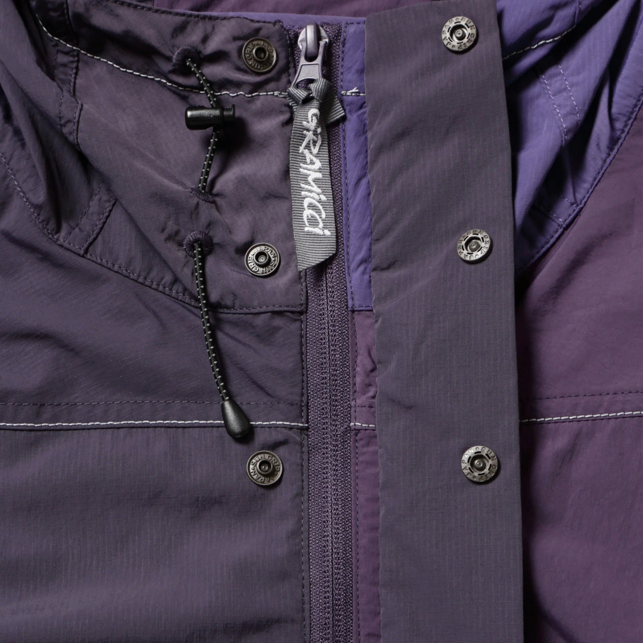 Gramicci X And Wander Women's Patchwork Wind Hoodie Multi Purple(Gramicci X And Wander Womens Patchwork Wind Hoodie Multi Purple) 7 Gramicci X And Wander Women's Patchwork Wind Hoodie Multi Purple(Gramicci X And Wander Womens Patchwork Wind Hoodie Multi Purple) - Image 5