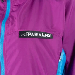 Paramo Womens Velez Jacket Foxglove / Neon Blue(Paramo Womens Velez Jacket Foxglove Neon Blue) -Best Clothing Store HikerdelicPetroglyphSkullBeanie Grape6