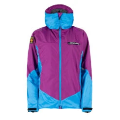 Paramo Womens Velez Jacket Foxglove / Neon Blue(Paramo Womens Velez Jacket Foxglove Neon Blue)