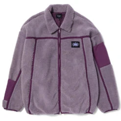 Huf Womens Livingston Sherpa Jacket Dust Purple(Huf Womens Livingston Sherpa Jacket Dust Purple)