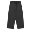 Kappy Heavy Cotton Fatigue Pants Charcoal(Kappy Heavy Cotton Fatigue Pants Charcoal) -Best Clothing Store KappyHeavyCottonFatiguePantsCharcoal