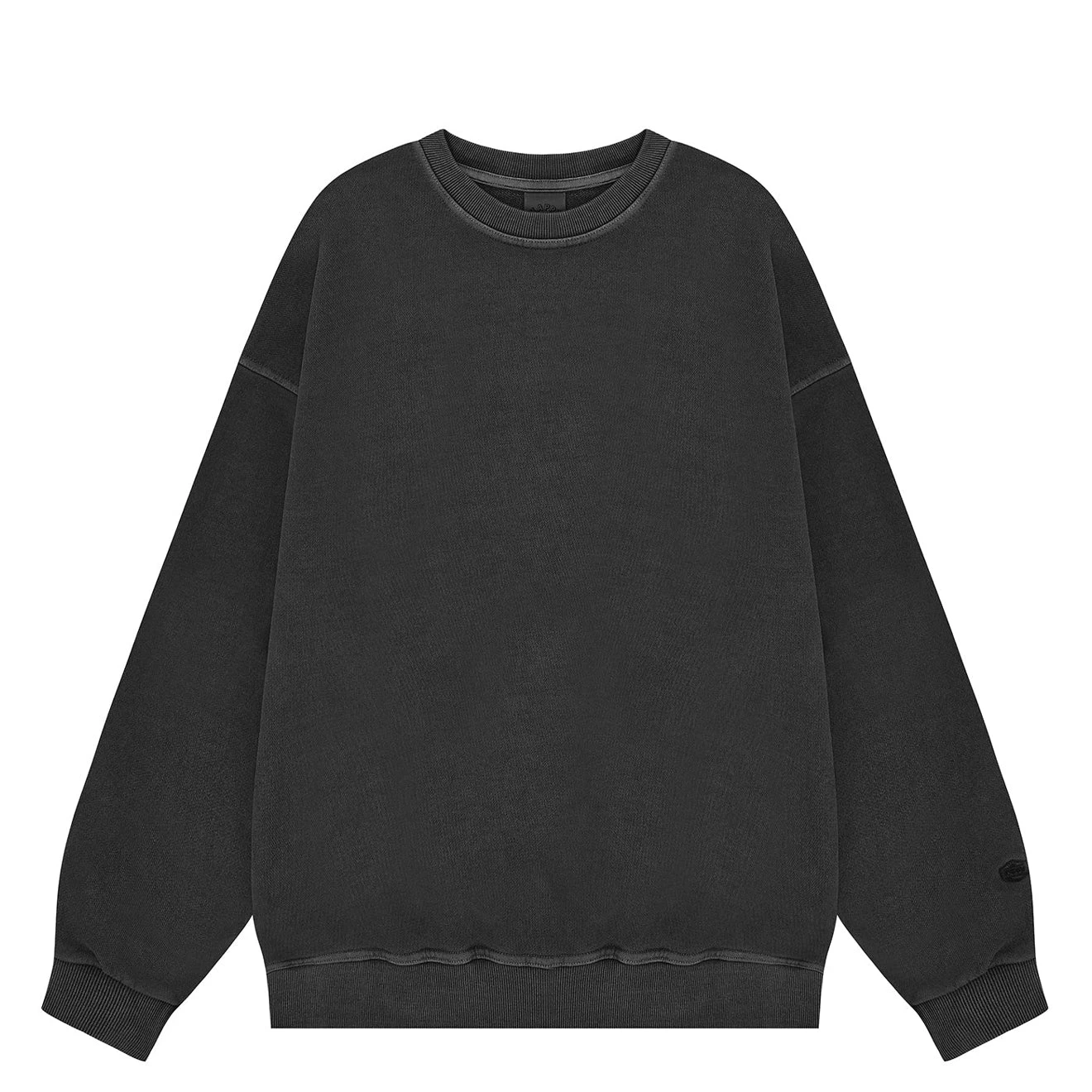 Kappy Pigment Sweat Shirt Dark Gray(Kappy Pigment Sweat Shirt Dark Gray) 4 Kappy Pigment Sweat Shirt Dark Gray(Kappy Pigment Sweat Shirt Dark Gray) - Image 2