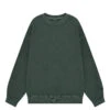 Kappy Pigment Sweat Shirt Deep Green(Kappy Pigment Sweat Shirt Deep Green) -Best Clothing Store KappyPigmentSweatShirtDeepGreen jpg