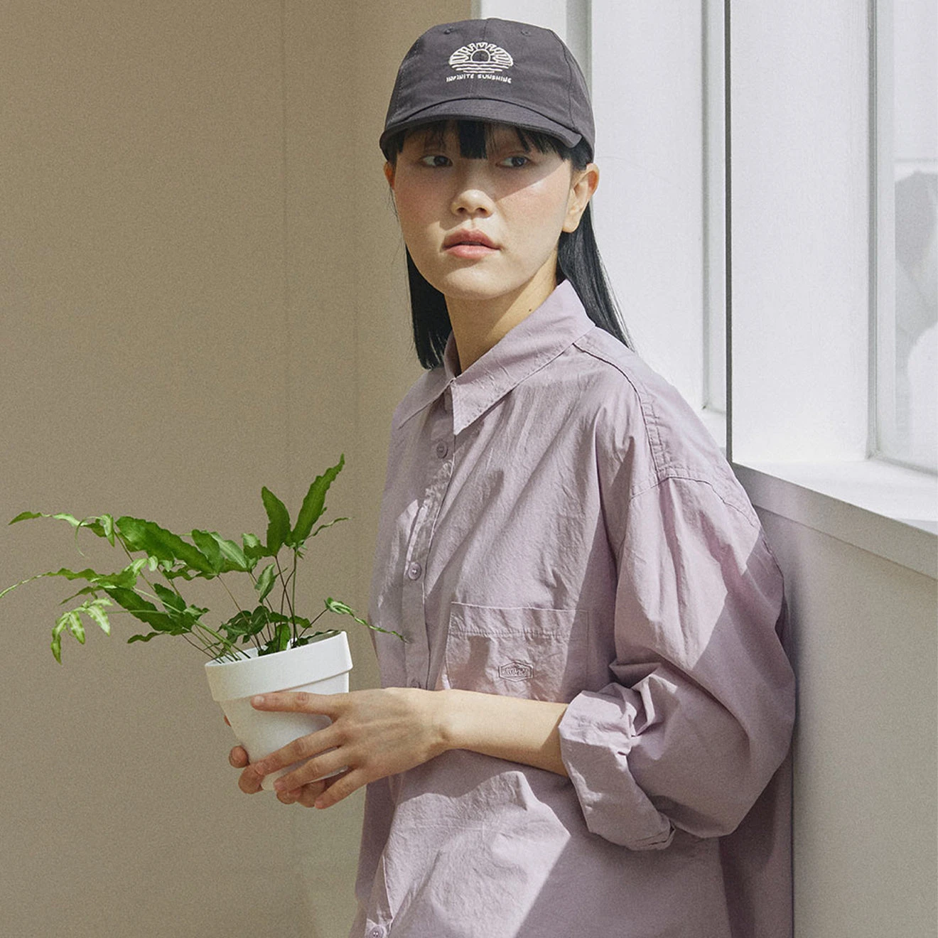 Kappy Ripstop Sunshine Cap Charcoal(Kappy Ripstop Sunshine Cap Charcoal) 4 Kappy Ripstop Sunshine Cap Charcoal(Kappy Ripstop Sunshine Cap Charcoal) - Image 2