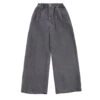 Kappy Two Tuck Wide Kation Pants Gray(Kappy Two Tuck Wide Kation Pants Gray 1) -Best Clothing Store KappyTwoTuckWideKationPantsGray