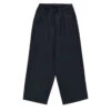 Kappy Two Tuck Wide Pants Navy(Kappy Two Tuck Wide Pants Navy) -Best Clothing Store KappyTwoTuckWidePantsNavy2