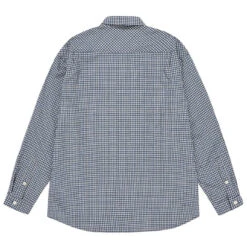 Kappy Vintage Check ShirtBlue(Kappy Vintage Check Shirt Blue) -Best Clothing Store KappyVintageCheckShirtBlue 3