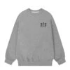 Kappy Yeti Fluff Sweat Shirt Gray(Kappy Yeti Fluff Sweat Shirt Gray) -Best Clothing Store KappyYetiFluffSweatShirtGray1