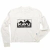 Kavu Francis L/S T Shirt Off White(Kavu Francis L S T Shirt Off White)