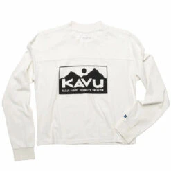 Kavu Francis L/S T Shirt Off White(Kavu Francis L S T Shirt Off White)