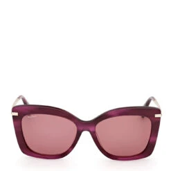MaxMara Beth1 MM0101 83W 55 Sunglasses Violet(Maxmara Beth1 Mm0101 83w 55 Sunglasses Violet)