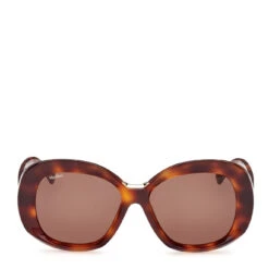 MaxMara Edna MM0087 52E 55 Sunglasses Dark Havana(Maxmara Edna Mm0087 52e 55 Sunglasses Dark Havana)