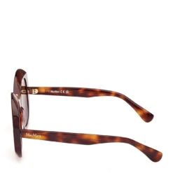 MaxMara Edna MM0087 52E 55 Sunglasses Dark Havana(Maxmara Edna Mm0087 52e 55 Sunglasses Dark Havana) -Best Clothing Store MaxMaraEdnaMM008752E55SunglassesDarkHavana 3