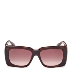 MaxMara Glimpse3 MM0091 52F 53 Sunglasses Dark Havana(Maxmara Glimpse3 Mm0091 52f 53 Sunglasses Dark Havana)