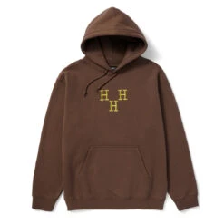 Huf Hat Trick P/O Hoodie Coffee(Huf Hat Trick P O Hoodie Coffee)