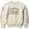 Aries Womens Ancient Column Sweat Beige(Aries Womens Ancient Column Sweat Beige)