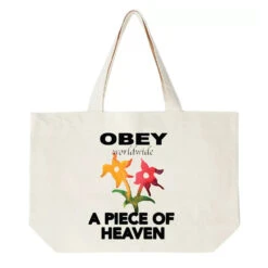 Obey A Piece Of Heaven Tote Bag Cream(Obey A Piece Of Heaven Tote Bag Cream)