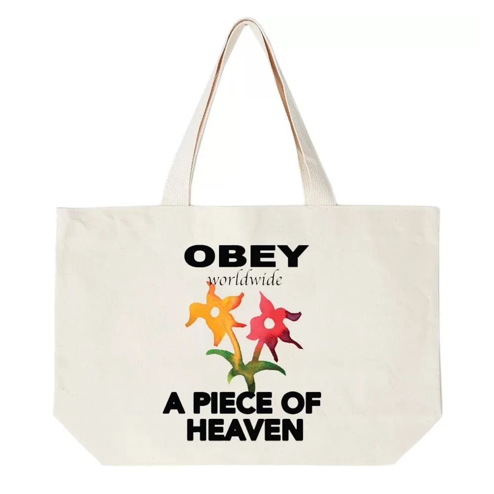Obey A Piece Of Heaven Tote Bag Cream(Obey A Piece Of Heaven Tote Bag Cream) 3 Obey A Piece Of Heaven Tote Bag Cream(Obey A Piece Of Heaven Tote Bag Cream)