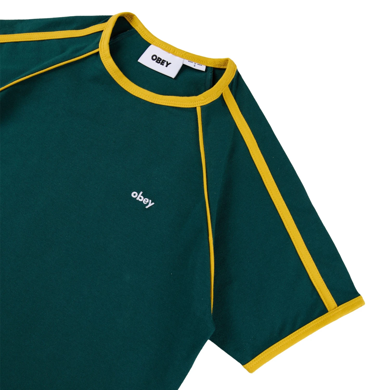 Obey Womens Diversion Raglan Tee S/S Forest(Obey Diversion Raglan Tee S S Forest) 5 Obey Womens Diversion Raglan Tee S/S Forest(Obey Diversion Raglan Tee S S Forest) - Image 3