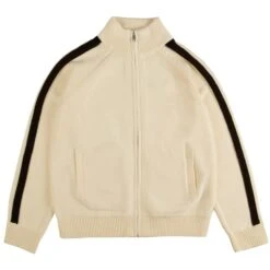 Obey Womens Frankie Track Sweater Dove(Obey Frankie Track Sweater Dove)