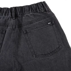 Obey Womens Leah III Baggy Denim Black Ash(Obey Leah Iii Baggy Denim Black Ash) -Best Clothing Store ObeyWomensLeahIIIBaggyDenimBlackAsh 0002 16 04 250811