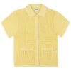 Obey Womens Pilar Crochet S/S Yellow Pear(Obey Pilar Crochet S S Yellow Pear) -Best Clothing Store ObeyWomensPilarCrochetS SYellowPear 0004 16 04 250720