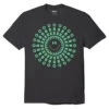 Obey Womens Radiate Obey Tee Pigment Digital Black(Obey Womens Radiate Obey Tee Pigment Digital Black)
