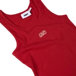 Obey Womens Ribbon Rib Tank Red(Obey Ribbon Rib Tank Red) 8 Obey Womens Ribbon Rib Tank Red(Obey Ribbon Rib Tank Red) -Best Clothing Store ObeyWomensRibbonRibTankRed 0001 16 04 250622 fb174136 672e 4654 bdcd 678de9199298