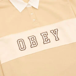 Obey Womens Rosewood Rugby Oyster Grey(Obey Womens Rosewood Rugby Oyster Grey) -Best Clothing Store ObeyWomensRosewoodRugbyOysterGrey3 9ca1b6ac 62d9 4efd aa4b d02e930e3a6b
