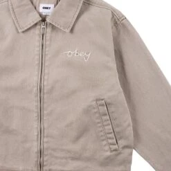 Obey Womens Serene Zip Jacket Fungi(Obey Serene Zip Jacket Fungi) -Best Clothing Store ObeyWomensSereneZipJacketFungi 0001 16 04 250839