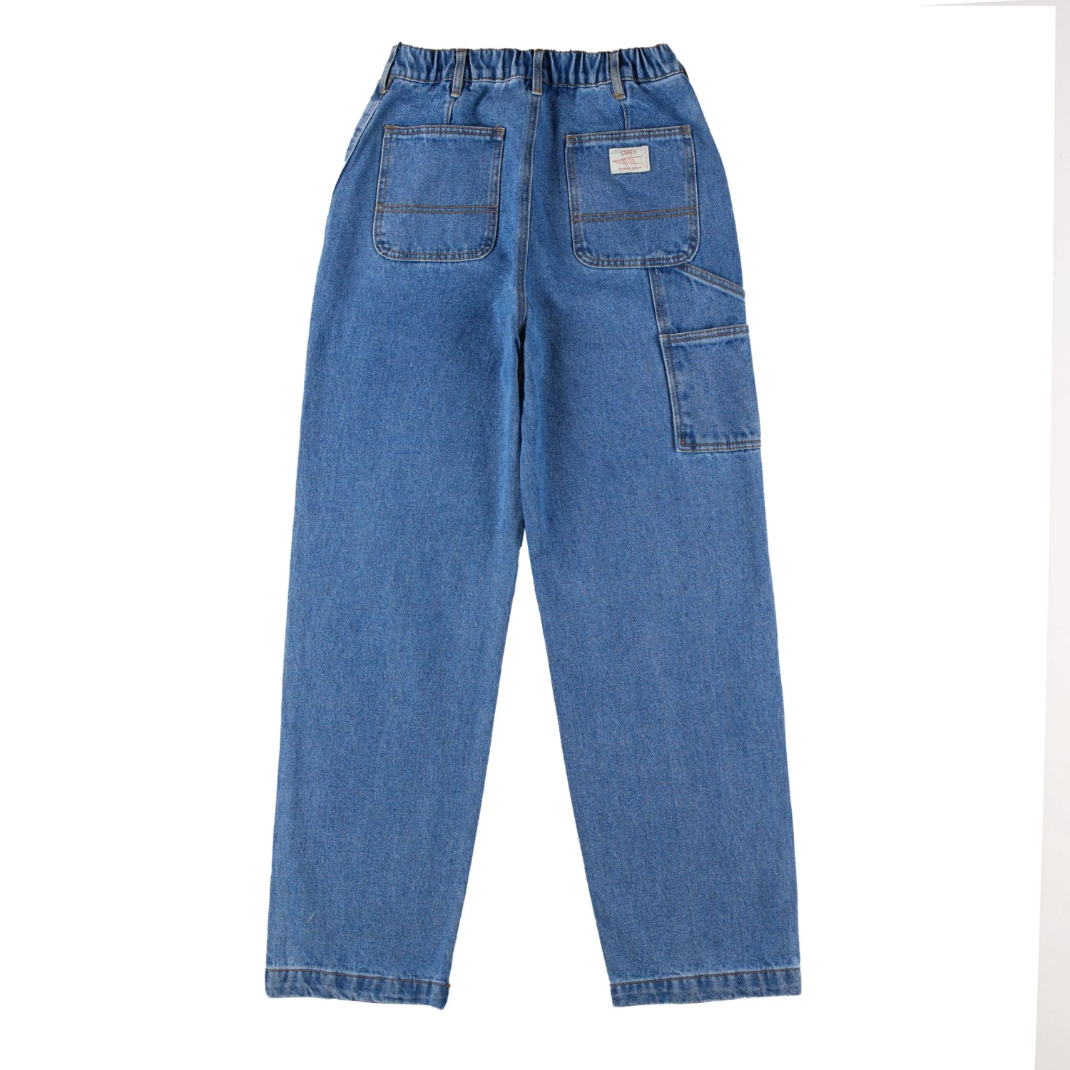 Obey Womens Sybil Carpenter Denim Light Indigo(Obey Sybil Carpenter Denim Light Indigo) 4 Obey Womens Sybil Carpenter Denim Light Indigo(Obey Sybil Carpenter Denim Light Indigo) - Image 2