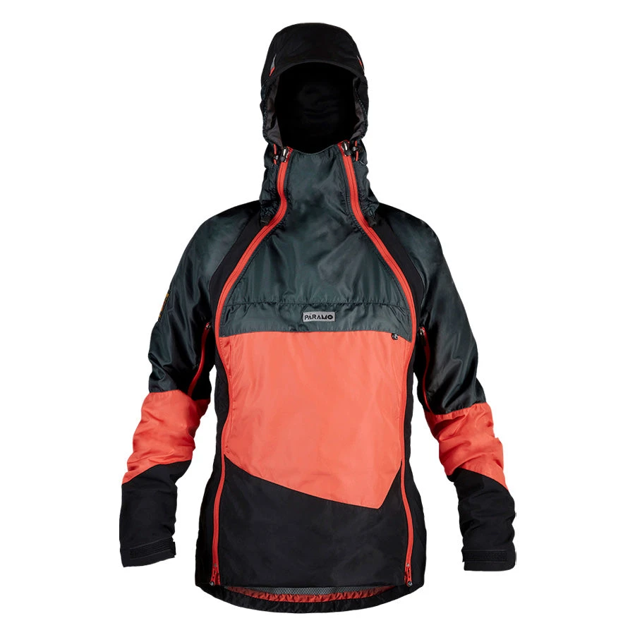 Paramo Womens Velez Evolution Hybrid Smock Hot Coral / Steel / Black(Paramo Womens Velez Evolution Hybrid Smock Hot Coral Steel Black) 5 Paramo Womens Velez Evolution Hybrid Smock Hot Coral / Steel / Black(Paramo Womens Velez Evolution Hybrid Smock Hot Coral Steel Black) - Image 3