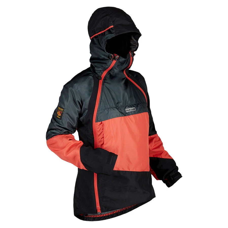 Paramo Womens Velez Evolution Hybrid Smock Hot Coral / Steel / Black(Paramo Womens Velez Evolution Hybrid Smock Hot Coral Steel Black) 7 Paramo Womens Velez Evolution Hybrid Smock Hot Coral / Steel / Black(Paramo Womens Velez Evolution Hybrid Smock Hot Coral Steel Black) - Image 5