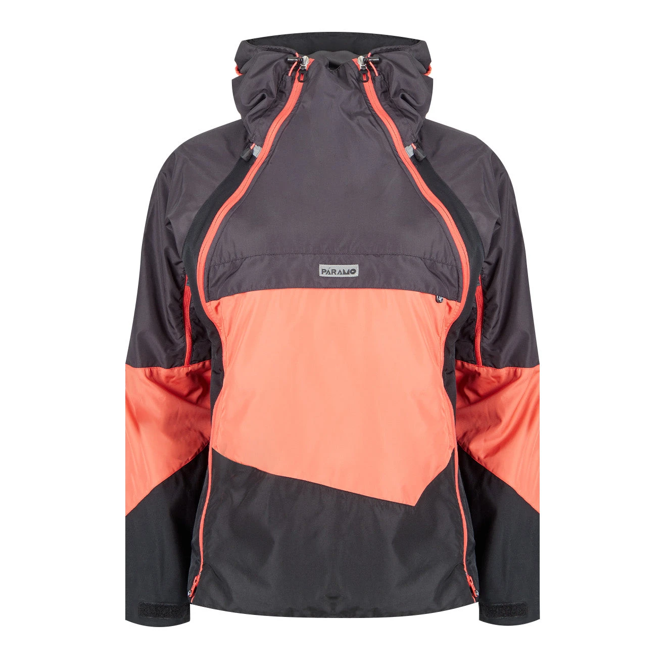 Paramo Womens Velez Evolution Hybrid Smock Hot Coral / Steel / Black(Paramo Womens Velez Evolution Hybrid Smock Hot Coral Steel Black) 3 Paramo Womens Velez Evolution Hybrid Smock Hot Coral / Steel / Black(Paramo Womens Velez Evolution Hybrid Smock Hot Coral Steel Black)