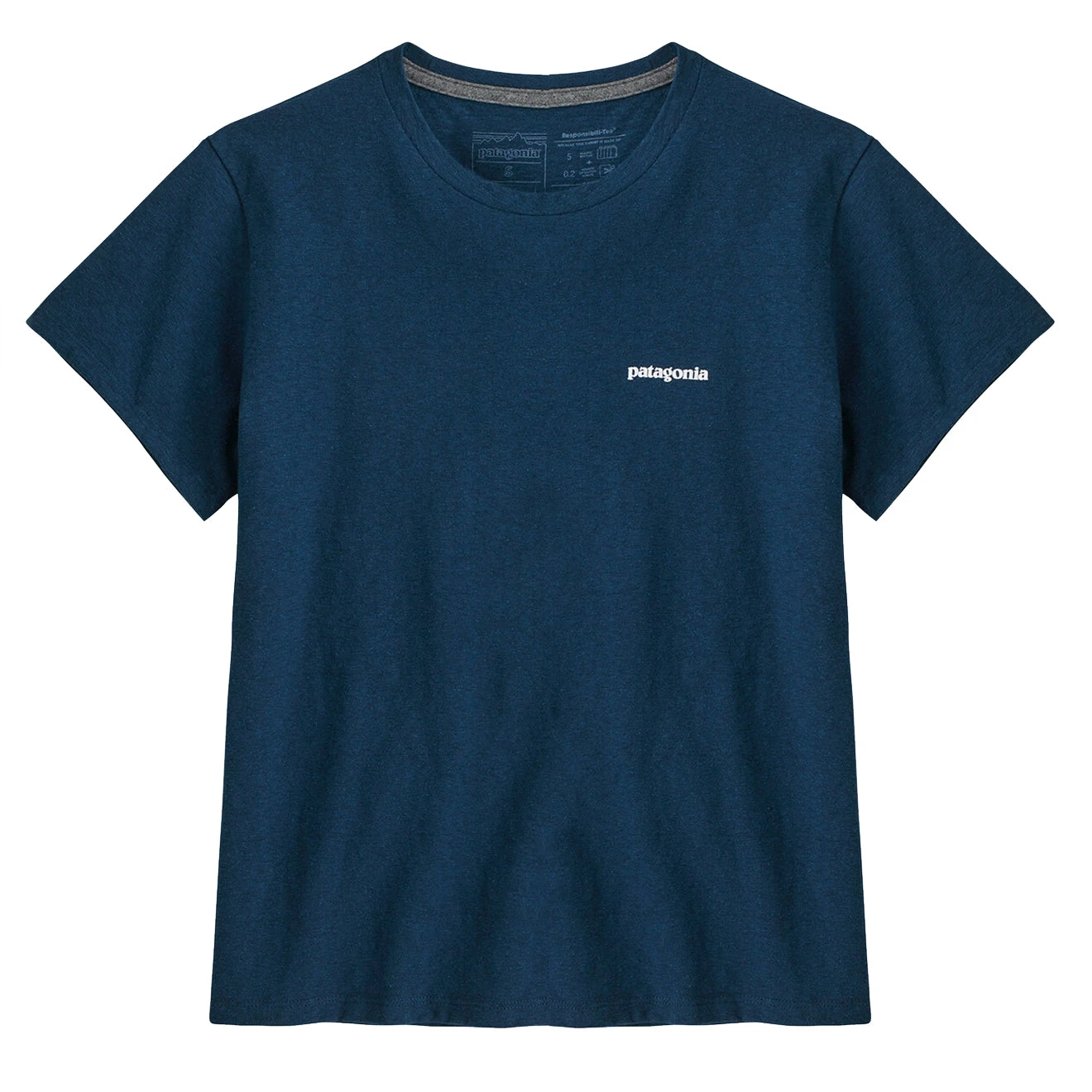 Patagonia Womens P-6 Logo Responsibili Tee Tidepool Blue(Patagonia Womens P 6 Logo Responsibili Tee Tidepool Blue) 3 Patagonia Womens P-6 Logo Responsibili Tee Tidepool Blue(Patagonia Womens P 6 Logo Responsibili Tee Tidepool Blue)