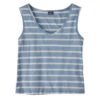 Patagonia Womens Regenerative Organic Certified Cotton Tank Sunset Stripe / Light Plume Grey(Patagonia Womens Regenerative Organic Certified Cotton Tank Sunset Stripe Light Plume Grey) -Best Clothing Store Patagonia Womens Regenerative Organic Certified Cotton Tank Sunset Stripe Light Plume Grey