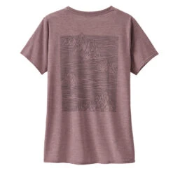 Patagonia Womens Cap Cool Daily Graphic Shirt Strataspire / Stormy Mauve X-Dye(Patagonia Womens Cap Cool Daily Graphic Shirt Strataspire Stormy Mauve X Dye)