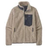 Patagonia Womens Classic Retro-X Jacket Natural / Smolder Blue(Patagonia Womens Classic Retro X Jacket Natural Smolder Blue)