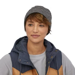 Patagonia Womens Honeycomb Knit Beanie Noble Grey(Patagonia Womens Honeycomb Knit Beanie Noble Grey) -Best Clothing Store PatagoniaWomensHoneycombKnitBeanieNobleGrey3