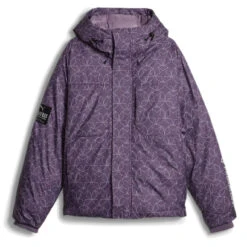 Puma Puma X Pleasures Puffer Jacket Purple Charcoal(Puma Puma X Pleasures Puffer Jacket Purple Charcoal)