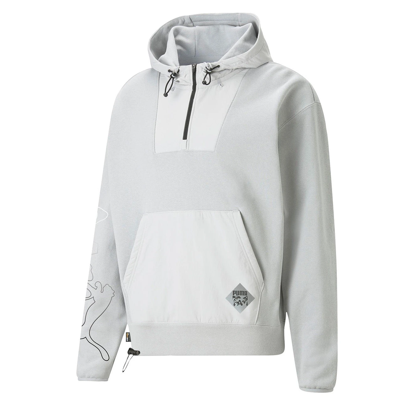 Puma X P.A.M Hoodie Flat Light Gray(Puma X P A M Hoodie Flat Light Gray) 3 Puma X P.A.M Hoodie Flat Light Gray(Puma X P A M Hoodie Flat Light Gray)