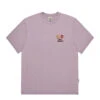 Kappy Kappy Morning Half T-Shirt Toru Fukuda Edition Lilac(Kappy Kappy Morning Half T Shirt Toru Fukuda Edition Lilac) -Best Clothing Store RRLByRalphLaurenLogoCotton HempJerseyT ShirtWarmWhite2