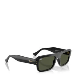 Persol Ray Ban Lukas RB4454 667731 56 Sunglasses Black / Green(Ray Ban Lukas Rb4454 667731 56 Sunglasses Black Green) -Best Clothing Store RayBanLukasRB445466773156SunglassesBlack Green1