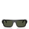 Persol Ray Ban Lukas RB4454 667731 56 Sunglasses Black / Green(Ray Ban Lukas Rb4454 667731 56 Sunglasses Black Green) -Best Clothing Store RayBanLukasRB445466773156SunglassesBlack Green5