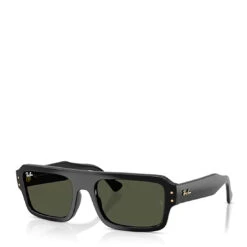 Persol Ray Ban Lukas RB4454 667731 56 Sunglasses Black / Green(Ray Ban Lukas Rb4454 667731 56 Sunglasses Black Green) -Best Clothing Store RayBanLukasRB445466773156SunglassesBlack Green6
